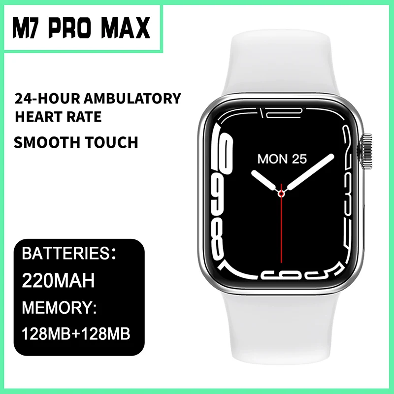 New Bluetooth Calling Smart Watch M7ProMax SmartWatch Men Full Touch Screen Sports Fitness Watch IP68 Waterproof For Android ios
New Bluetooth Calling Smart Watch M7ProMax SmartWatch Men Full Touch Screen Sports Fitness Watch IP68 Waterproof For Android ios