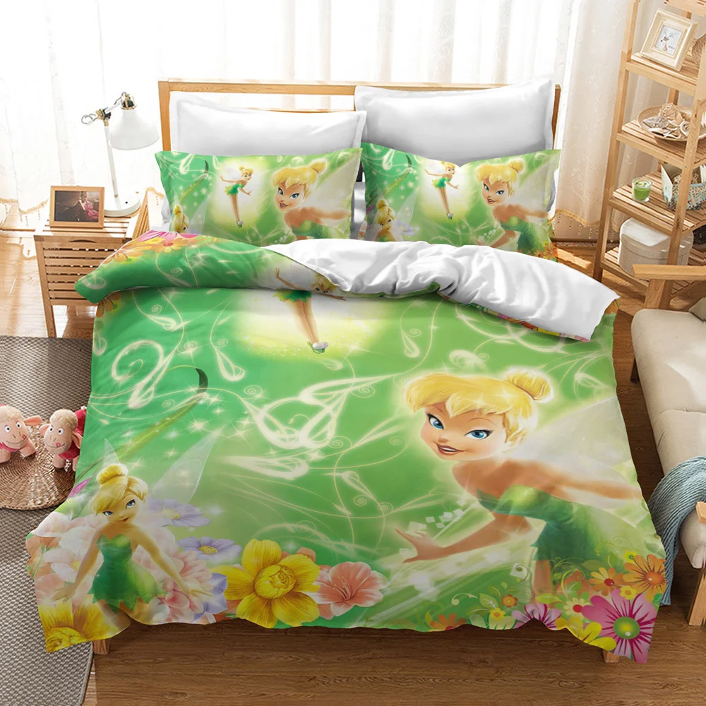 Disney Tinker Bell Fairy Of The Wings Bedding Sets Duvet Cover And Pillowcase Full Size Bed Set Comforter Set For Home Decor
Disney Tinker Bell Fairy Of The Wings Bedding Sets Duvet Cover And Pillowcase Full Size Bed Set Comforter Set For Home Decor