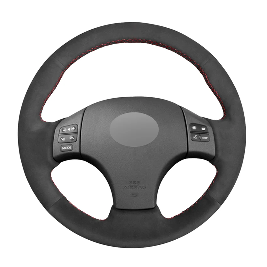 Hand-stitched Black Artificial Suede No-slip Steering Wheel Cover for Lexus IS IS250 IS250C IS300 IS300C IS350 IS350C F SPORT
Hand-stitched Black Artificial Suede No-slip Steering Wheel Cover for Lexus IS IS250 IS250C IS300 IS300C IS350 IS350C F SPORT