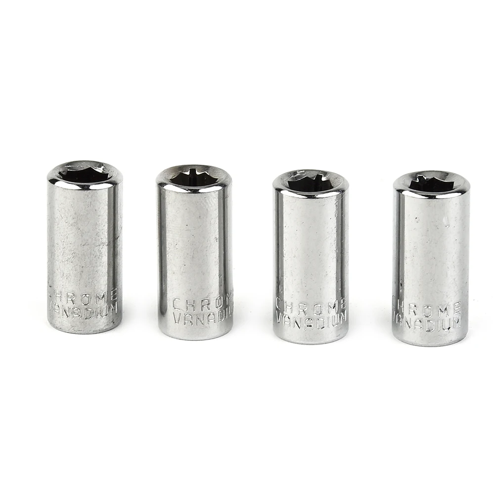 4PCS 1/4\" Square Drive To 1/4\" Hex Socket Bits Converter Screwdriver Bit For Socket Adapter Step Drill Chamfer Hand Tools
4PCS 1/4\" Square Drive To 1/4\" Hex Socket Bits Converter Screwdriver Bit For Socket Adapter Step Drill Chamfer Hand Tools