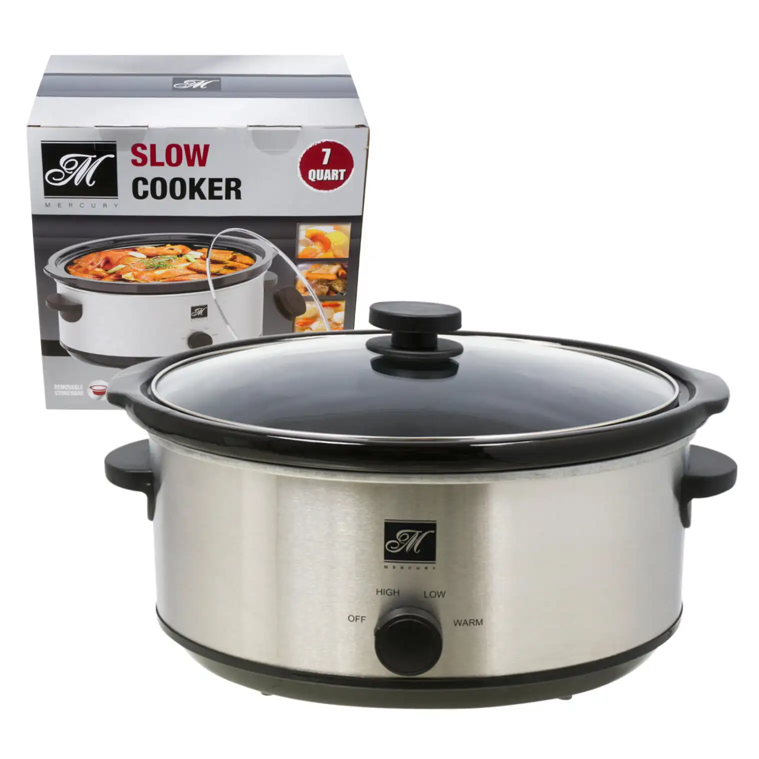 Cooker- Adjustable Temp Entrees Sauces Stews & Dips Dishwasher Safe Glass Silver
Cooker- Adjustable Temp Entrees Sauces Stews & Dips Dishwasher Safe Glass Silver