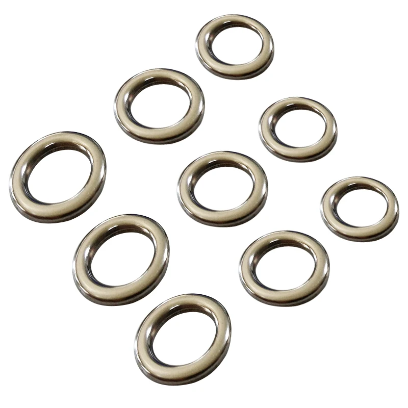 200 Pcs Fishing Solid Ring Jigging Fishing Accessories The Best 304 Stainless Steel Very Large Test , 100 Pcs Style 1 With 100 P
200 Pcs Fishing Solid Ring Jigging Fishing Accessories The Best 304 Stainless Steel Very Large Test , 100 Pcs Style 1 With 100 P
