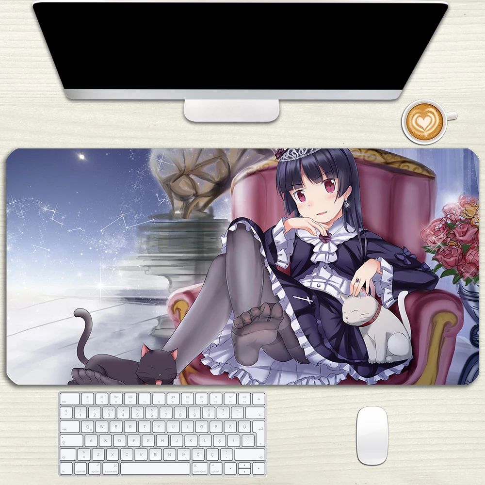 Коврик для мыши с аниме Oreimo Gokou Ruri, мой младенец, кирино, Осака, коврик для мыши с резиновыми краями, модный большой Настольный коврик
Коврик для мыши с аниме Oreimo Gokou Ruri, мой младенец, кирино, Осака, коврик для мыши с резиновыми краями, модный большой Настольный коврик