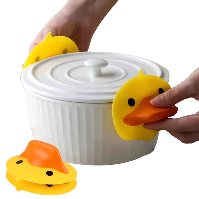 Little Yellow Duck Silicone Insulation Hand Clip Anti-scalding Gloves Oven Kitchen BBQ Gloves Tray Pot Bowl Rack Oven Hand Clip
Little Yellow Duck Silicone Insulation Hand Clip Anti-scalding Gloves Oven Kitchen BBQ Gloves Tray Pot Bowl Rack Oven Hand Clip