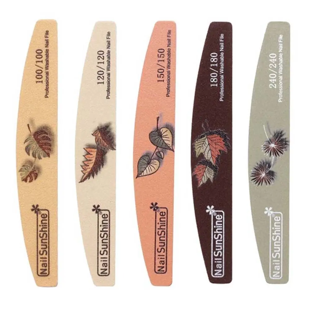 Half Moon Nail File Nail Sanding Smoothing Polishing Professional Manicure Sanding Leaf Color Printing Pedicure File Tool
Half Moon Nail File Nail Sanding Smoothing Polishing Professional Manicure Sanding Leaf Color Printing Pedicure File Tool
