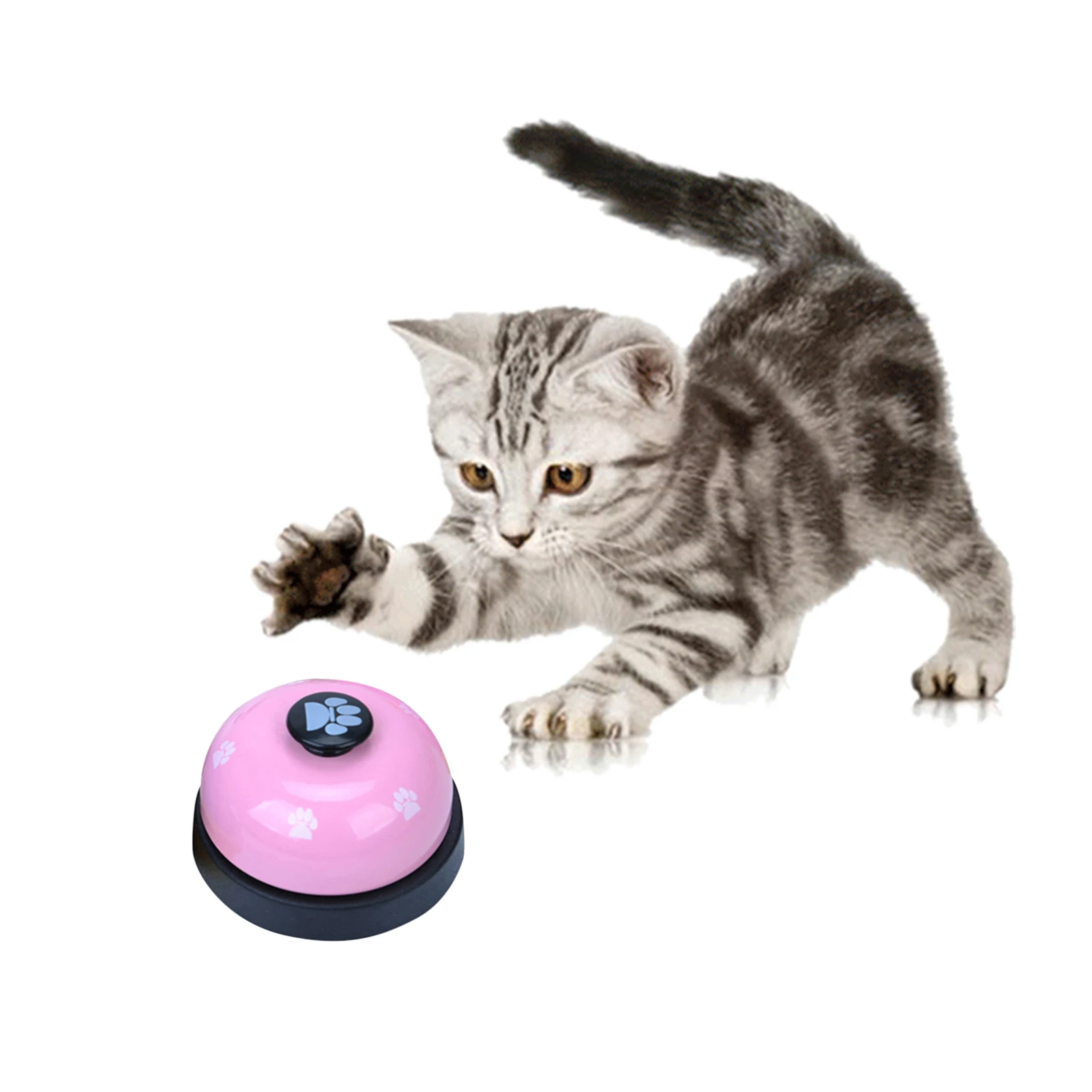 Pet Toy Training Called Dinner Small Bell Footprint Ring Dog Toys For Teddy Puppy Pet Call Interactivel Training Tool Dog Toys
Pet Toy Training Called Dinner Small Bell Footprint Ring Dog Toys For Teddy Puppy Pet Call Interactivel Training Tool Dog Toys