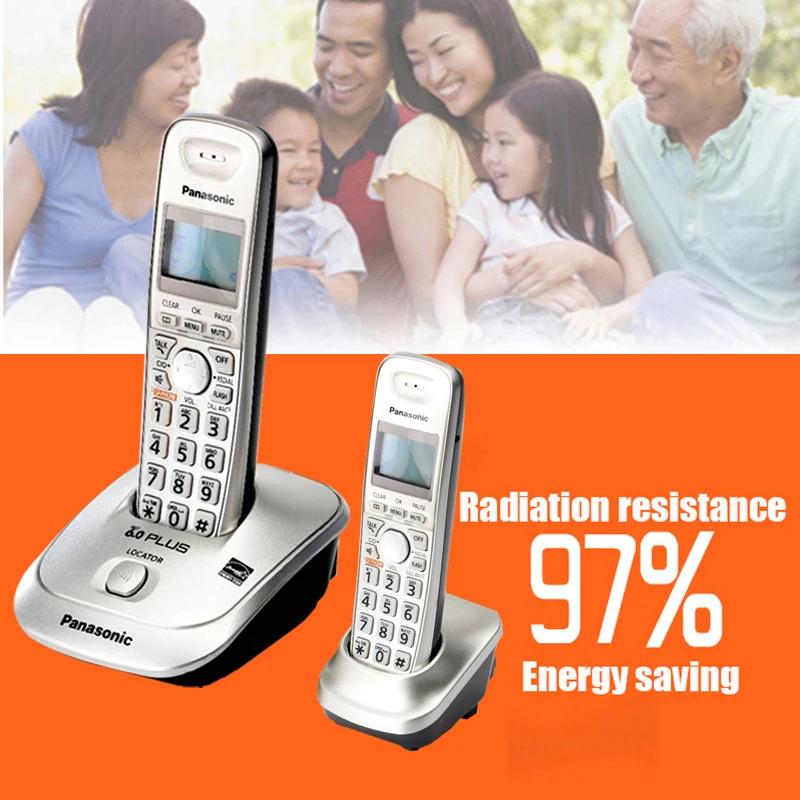 Digital Cordless Phone Telefon With Intercom Voice Mail Backlit LCD Fixed Wireless Telephone For Office Home Bussiness Silver
Digital Cordless Phone Telefon With Intercom Voice Mail Backlit LCD Fixed Wireless Telephone For Office Home Bussiness Silver