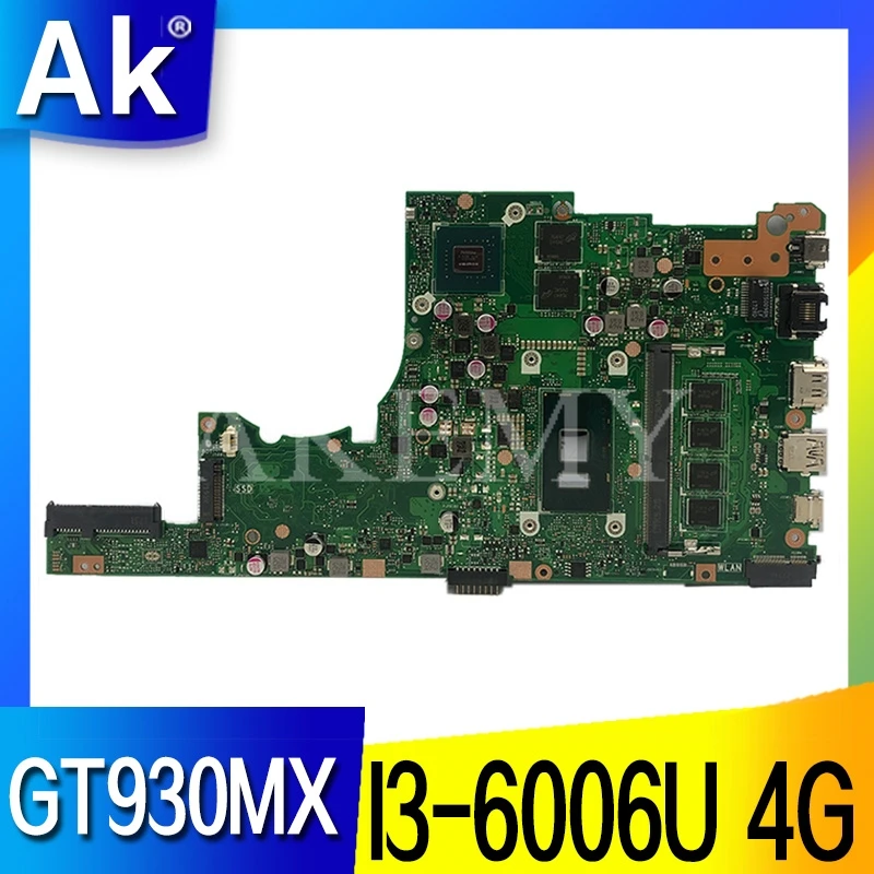 Akemy для ASUS X405U X405UN X405UR X405UQ X405URP X405UF Laotop материнская плата X405UR материнская плата W/ I3-6006U 4 Гб ОЗУ GT930MX
Akemy для ASUS X405U X405UN X405UR X405UQ X405URP X405UF Laotop материнская плата X405UR материнская плата W/ I3-6006U 4 Гб ОЗУ GT930MX
