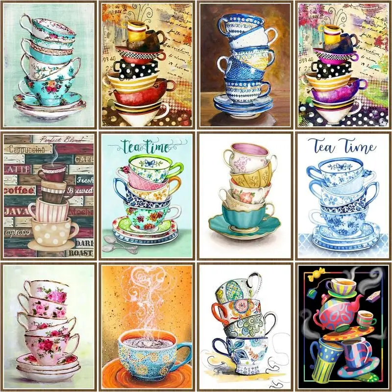 CHENISTORY Diamond Mosaic Scenery Of Colored Tea Cup Embroidery Cross 5d Diy Diamond Painting Picture Of Rhinestones Home Decor
CHENISTORY Diamond Mosaic Scenery Of Colored Tea Cup Embroidery Cross 5d Diy Diamond Painting Picture Of Rhinestones Home Decor