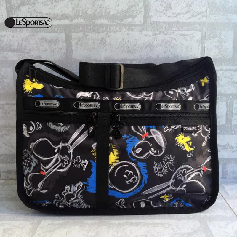 Sanrio Kawaii Snoopy Kitty Miffy Lesportsac Women's Bags Multilayer Large Capacity Shoulder Bags Messenger Bags Travel Bags
Sanrio Kawaii Snoopy Kitty Miffy Lesportsac Women's Bags Multilayer Large Capacity Shoulder Bags Messenger Bags Travel Bags