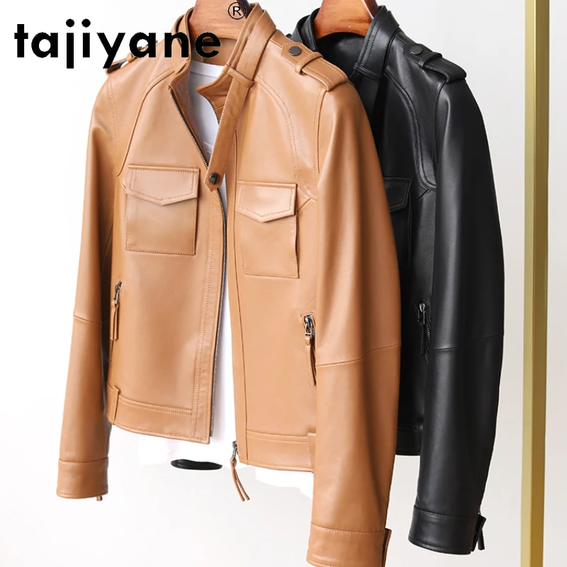 100% High Quality Sheepskin Real Leather Clothes for Women Ladies Spring Short Leather Jacket Women Motorcycle Learher Coats Zm
100% High Quality Sheepskin Real Leather Clothes for Women Ladies Spring Short Leather Jacket Women Motorcycle Learher Coats Zm