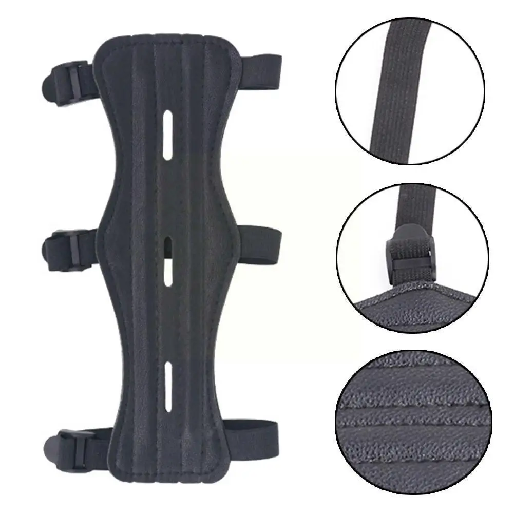 Leather Archery Arm Protector Guard For Men Cowhide Bow Shooting Arm Armband 3 Straps Shoot Black Arm Guard Hunting Univers B6p8
Leather Archery Arm Protector Guard For Men Cowhide Bow Shooting Arm Armband 3 Straps Shoot Black Arm Guard Hunting Univers B6p8