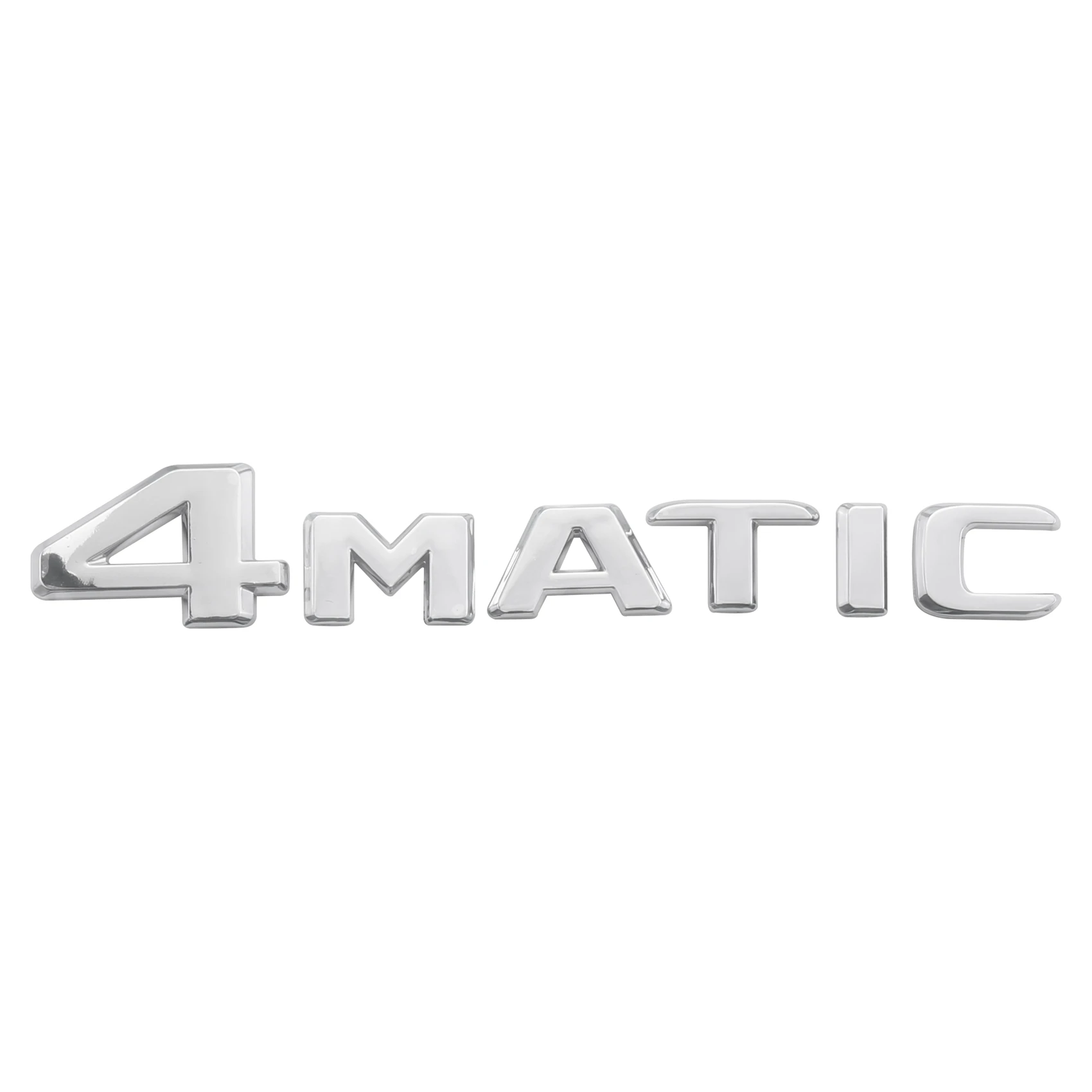 4MATIC Silver Auto Trunk Door Fender Bumper Badge Decal Emblem Adhesive Tape Sticker Replacement for Mercedes-Benz
4MATIC Silver Auto Trunk Door Fender Bumper Badge Decal Emblem Adhesive Tape Sticker Replacement for Mercedes-Benz