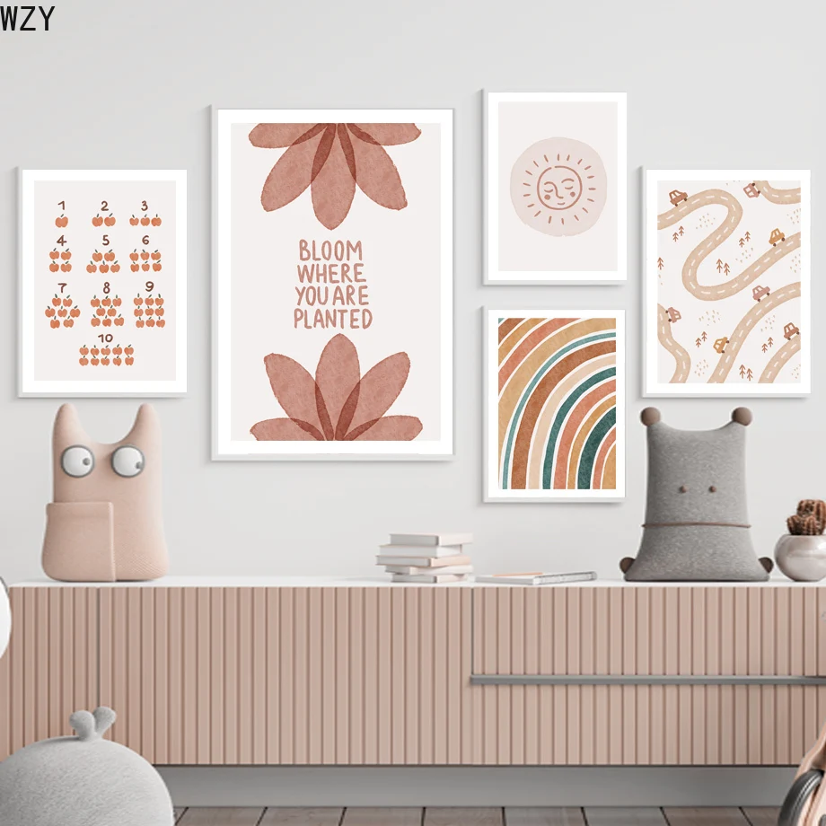 Rainbow Alphabet Numeral Sun Moon Wall Art Canvas NordicPainting Posters And Education Prints Wall Pictures Kids Room Decor
Rainbow Alphabet Numeral Sun Moon Wall Art Canvas NordicPainting Posters And Education Prints Wall Pictures Kids Room Decor