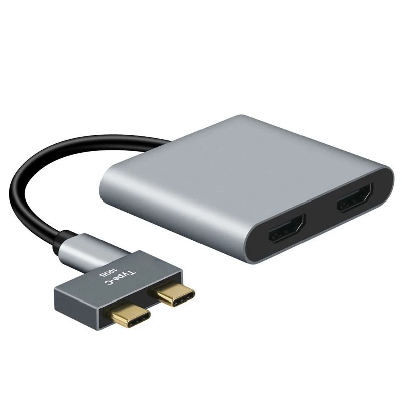 Hot 4K High-Definition With Same Display Dual Screen USB Hub Type C To Dual HDMI-Compatible/USB3.0/PD Converter
Hot 4K High-Definition With Same Display Dual Screen USB Hub Type C To Dual HDMI-Compatible/USB3.0/PD Converter