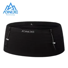 AONIJIE W8116 Woven Elastic Sports Waist Pack Running Race Number Belt For Triathlon Marathon Cycling Mountaineering