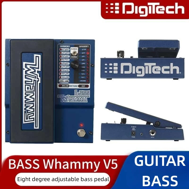 Digitech бас Whammy V5 восемь градусов регулируемая педаль Гитара Бас педаль
Digitech бас Whammy V5 восемь градусов регулируемая педаль Гитара Бас педаль