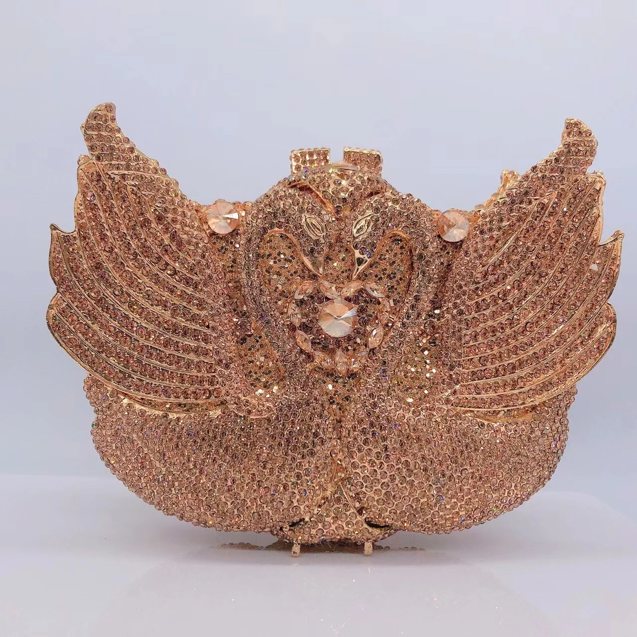 Champagne Color Bags Women Diamond Swan Clutches Crystal Party Purse Rhinestone Cocktail Dinner Handbags Lady Gala Banquet
Champagne Color Bags Women Diamond Swan Clutches Crystal Party Purse Rhinestone Cocktail Dinner Handbags Lady Gala Banquet