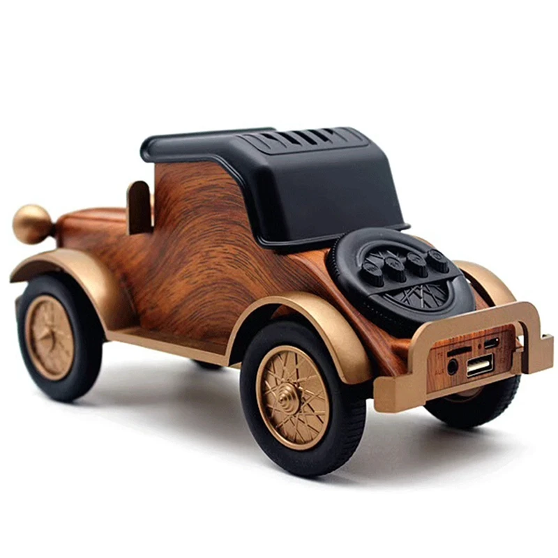 Classic Car Bluetooth Speaker Retro Wood Grain Bluetooth Speaker Radio Portable Mobile Phone Stand Mini Speaker
Classic Car Bluetooth Speaker Retro Wood Grain Bluetooth Speaker Radio Portable Mobile Phone Stand Mini Speaker