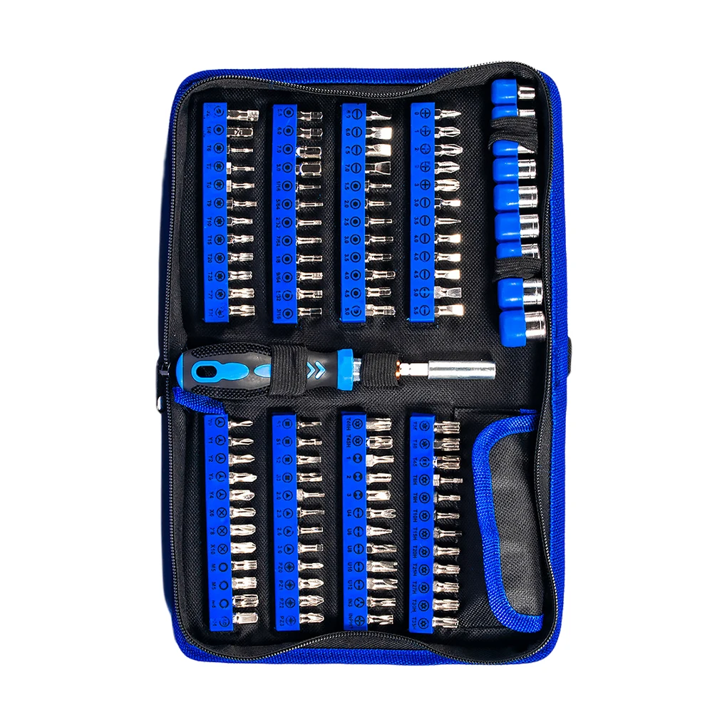 Screwdriver Bit Set with Handle Watch Computer Metric Repairing Screw Driver Kit Steel Multifunctional 120-in-1
Screwdriver Bit Set with Handle Watch Computer Metric Repairing Screw Driver Kit Steel Multifunctional 120-in-1