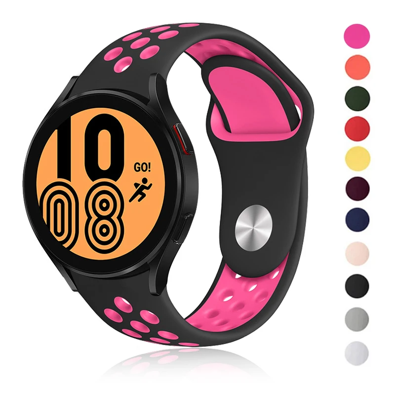 22mm 20mm Silicone Watch Band for Samsung Galaxy Watch 4 Classic Strap Gear S3/ Amazfit GTS 2/ 42mm/46mm Huawei Watch Bands
22mm 20mm Silicone Watch Band for Samsung Galaxy Watch 4 Classic Strap Gear S3/ Amazfit GTS 2/ 42mm/46mm Huawei Watch Bands