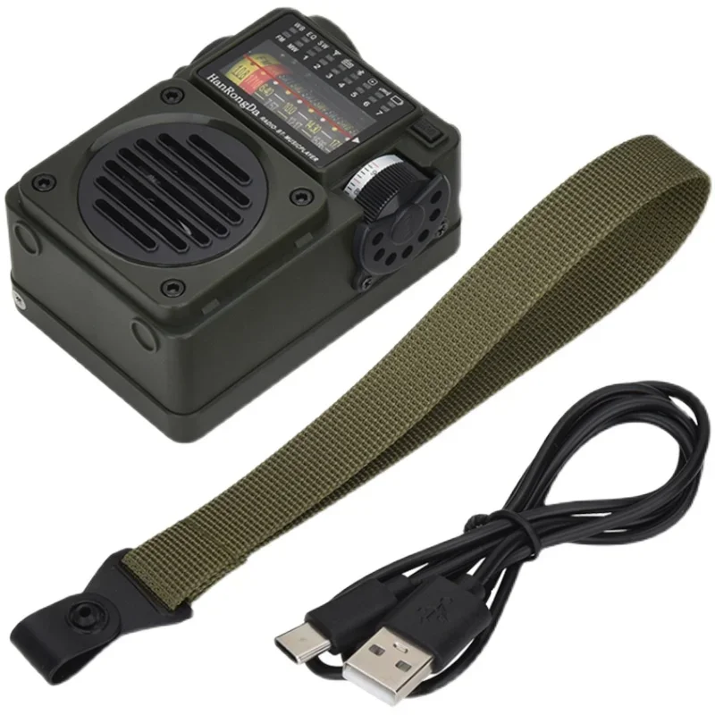 HRD700 Portable FM Medium Wave Short Wave WB Charging TF Card Playing Outdoor Radio
HRD700 Portable FM Medium Wave Short Wave WB Charging TF Card Playing Outdoor Radio