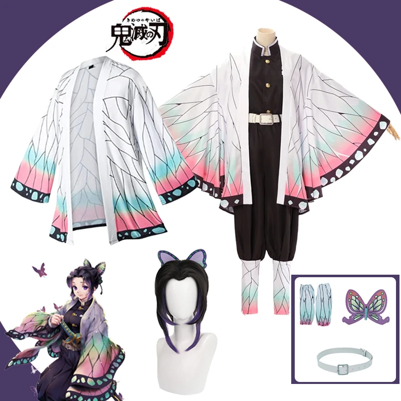 Demon Slayer Costume Clothes Kochou Shinobu Women Cosplay Uniform Janpanese Style Halloween Anime Characters Outfit
Demon Slayer Costume Clothes Kochou Shinobu Women Cosplay Uniform Janpanese Style Halloween Anime Characters Outfit