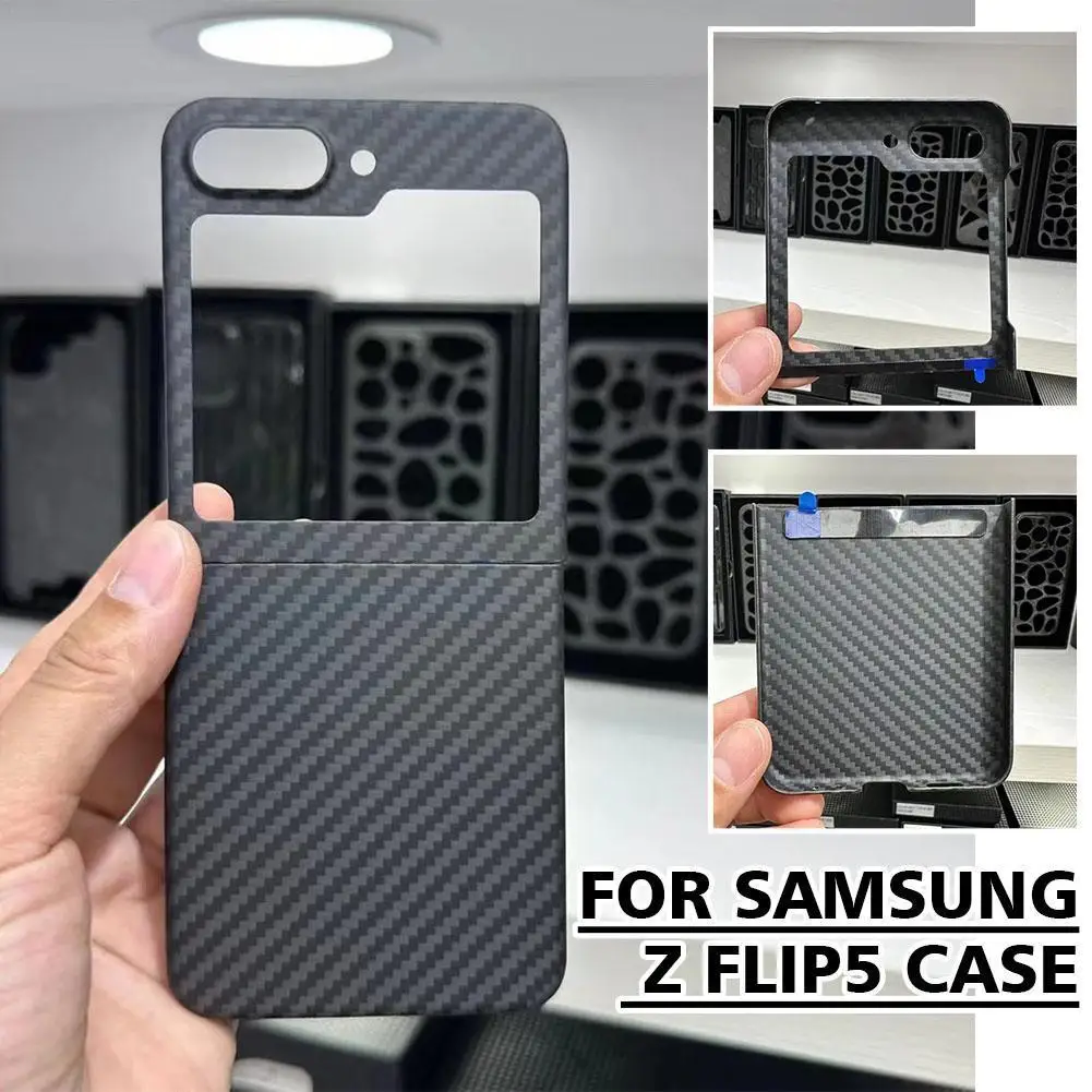 Чехол из чистого углеволокна для Samsung Galaxy Z Flip 5, ультратонкий противоударный чехол из арамидного волокна Z Flip 5, жесткий чехол для телефона U4A2
Чехол из чистого углеволокна для Samsung Galaxy Z Flip 5, ультратонкий противоударный чехол из арамидного волокна Z Flip 5, жесткий чехол для телефона U4A2