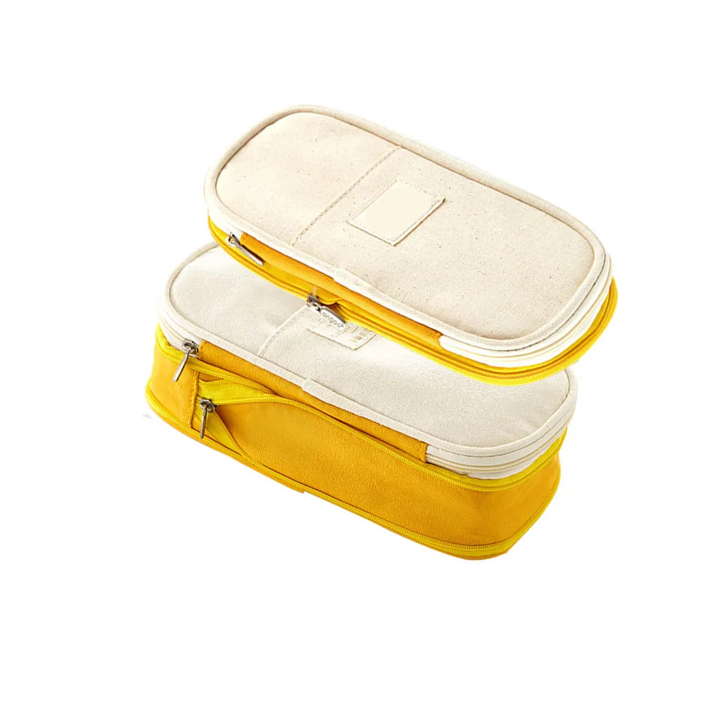 Pencil Bag Large Capacity Pencils Case Pouch Holder Double Layer Zipper Closure Stationery Storage Bags for Student School
Pencil Bag Large Capacity Pencils Case Pouch Holder Double Layer Zipper Closure Stationery Storage Bags for Student School
