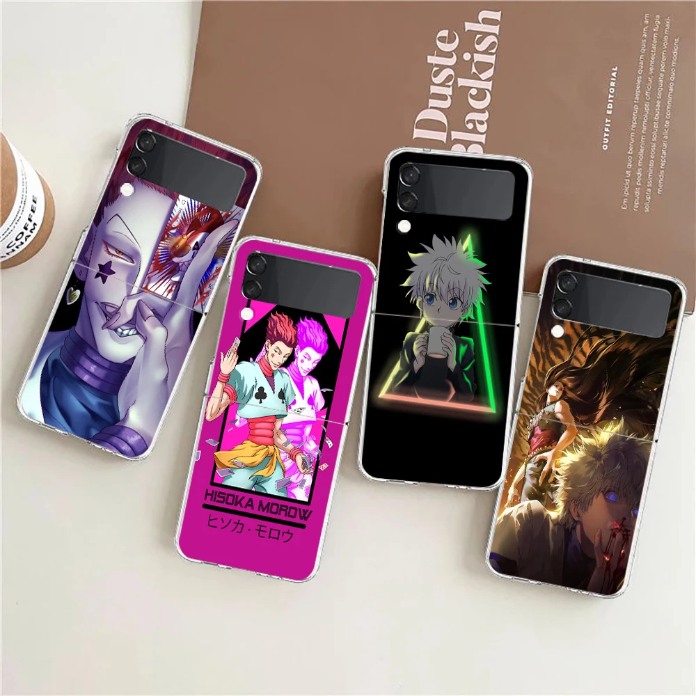 Hunter X Hunter HXH For Samsung Galaxy Z flip 4 Bag Transparent Phone Cover For Galaxy Z Flip 3 Case Shockproof Hard PC Shell
Hunter X Hunter HXH For Samsung Galaxy Z flip 4 Bag Transparent Phone Cover For Galaxy Z Flip 3 Case Shockproof Hard PC Shell