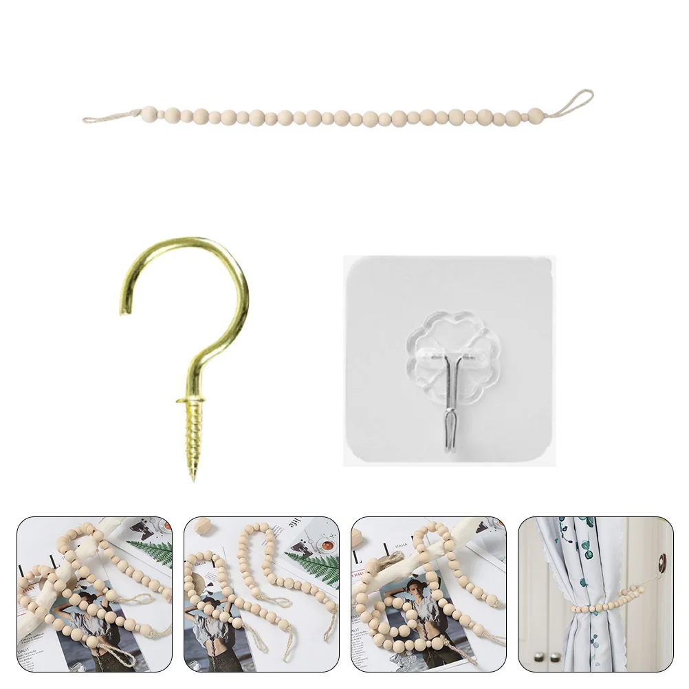Curtain Tiebacks Tie Holdbacks Bead Backs Tieback Wood Rustic Window Ropes Rope Outdoor Indoor Curtains Draperies Farmhouse
Curtain Tiebacks Tie Holdbacks Bead Backs Tieback Wood Rustic Window Ropes Rope Outdoor Indoor Curtains Draperies Farmhouse