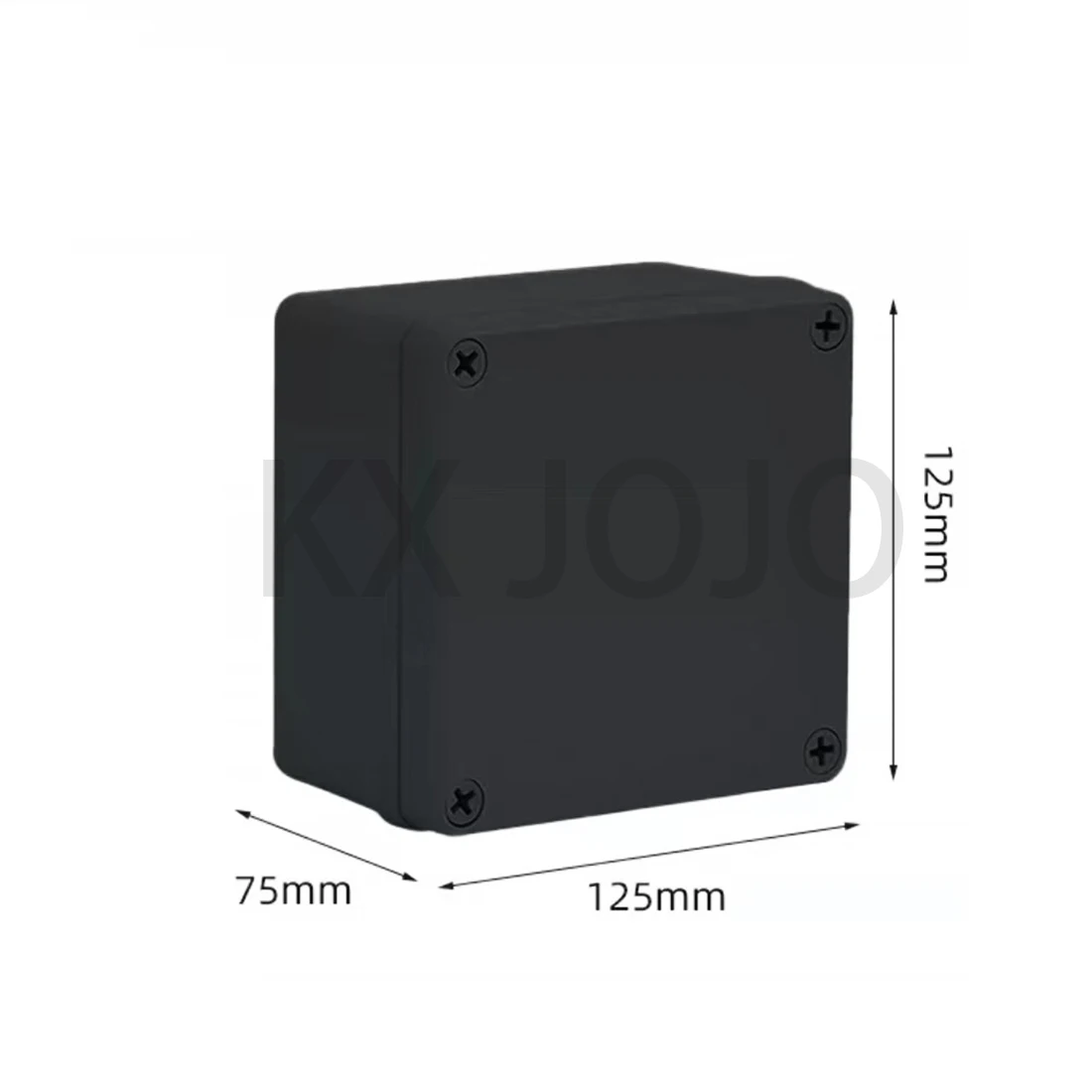 Junction Box Outdoor Waterproof 125*125*75mm Plastic Housing Sealing Box Power Cable Box Black/White
Junction Box Outdoor Waterproof 125*125*75mm Plastic Housing Sealing Box Power Cable Box Black/White