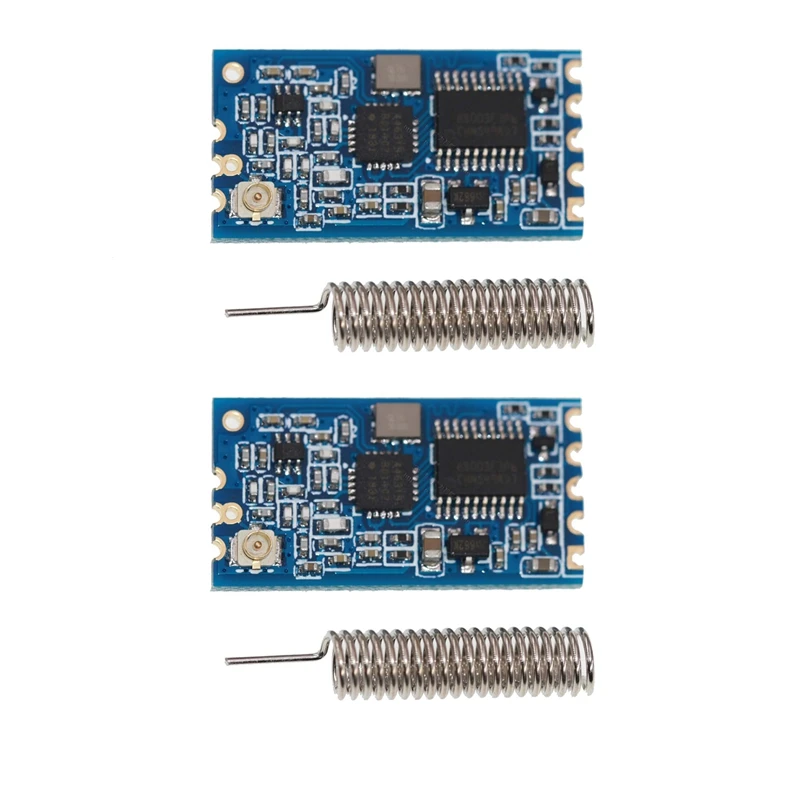 2PCS HC-12 433Mhz SI4463/SI4438 Wireless Serial Port Module 1000M Replace Bluetooth With Antenna
2PCS HC-12 433Mhz SI4463/SI4438 Wireless Serial Port Module 1000M Replace Bluetooth With Antenna