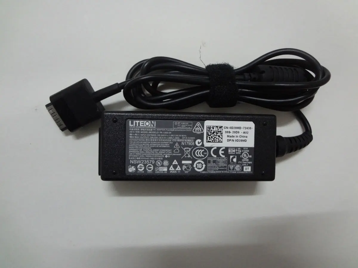 Новый OEM LITEON 19V 1.58A 30W PA-1300-04 DP/N:0D28MD AC адаптер для планшета Dell Venue 11 T06G T06G001 |