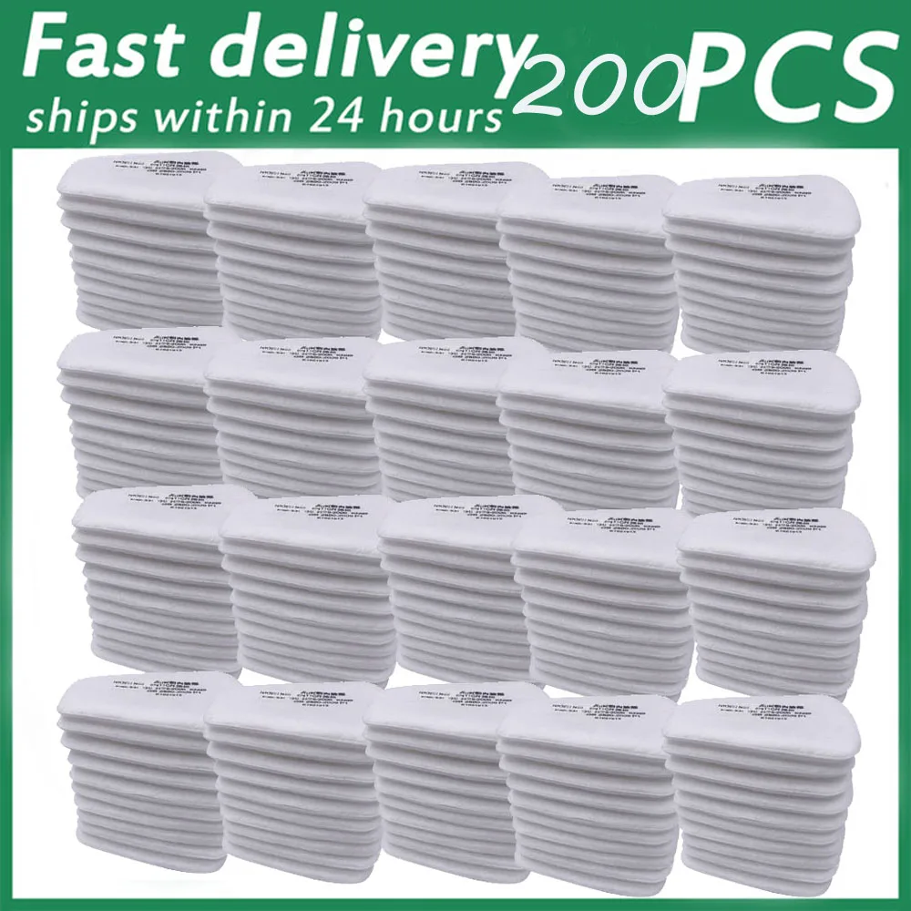 

PM 2.5 Dustproof 5N11 Cotton Filter Paper Replaced For 6001 6002 6003 6004 Filters 6200 7502 6800 Gas Masks Respirators Supllies
