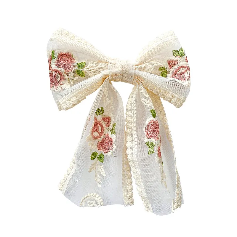 Hair Clips for Women Korean Girl Hair Accessoires Cute Hairpins Lace Embroidery Flower Bow Ribbon Fashion Headband Hair Pin
Hair Clips for Women Korean Girl Hair Accessoires Cute Hairpins Lace Embroidery Flower Bow Ribbon Fashion Headband Hair Pin