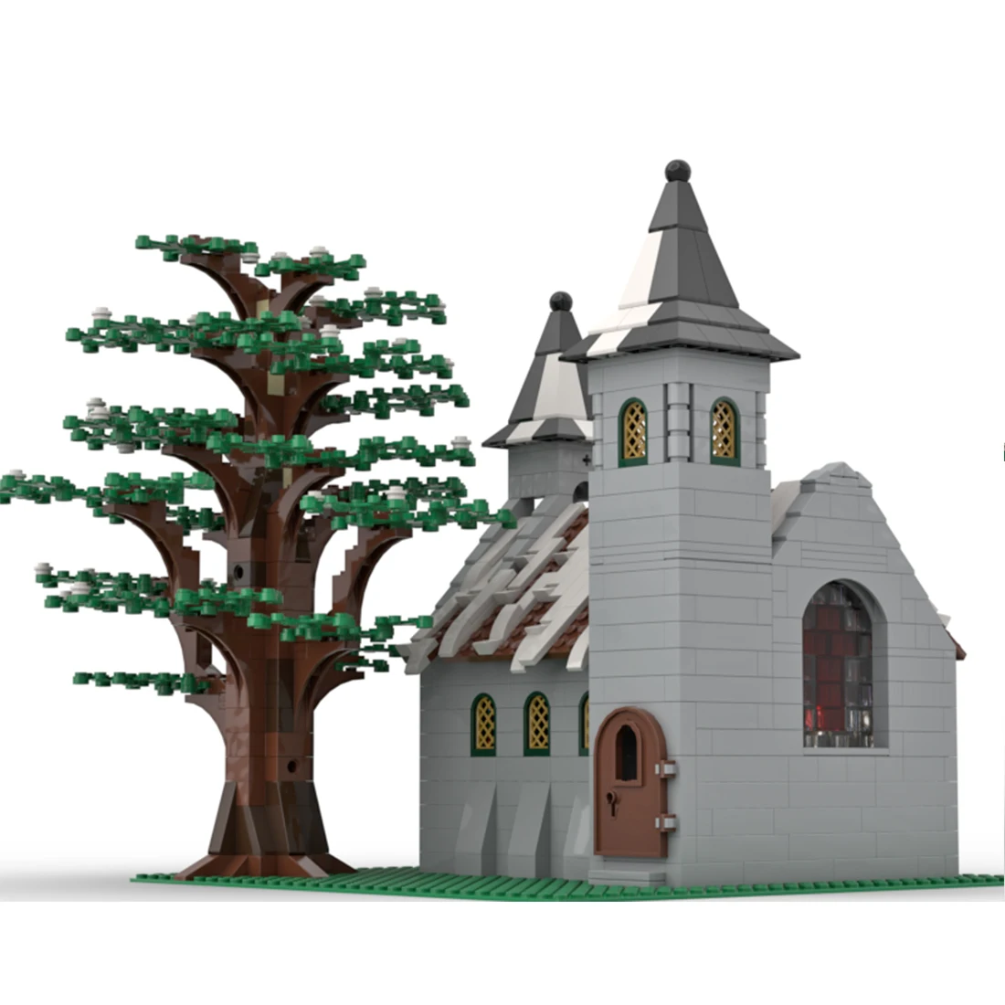 Авторизованные технические модульные здания для зимних церквей MOC 1154, детали, набор строительных блоков-от BrickFabCreations
Авторизованные технические модульные здания для зимних церквей MOC 1154, детали, набор строительных блоков-от BrickFabCreations