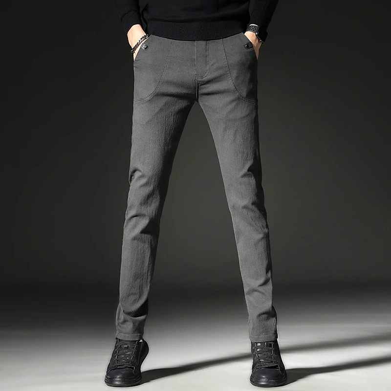 Summer Korean Style High Quality Men's Cotton Stretch Sports Pants Men Slim Casual Trousers Fashion Men's Clothing 621
Summer Korean Style High Quality Men's Cotton Stretch Sports Pants Men Slim Casual Trousers Fashion Men's Clothing 621