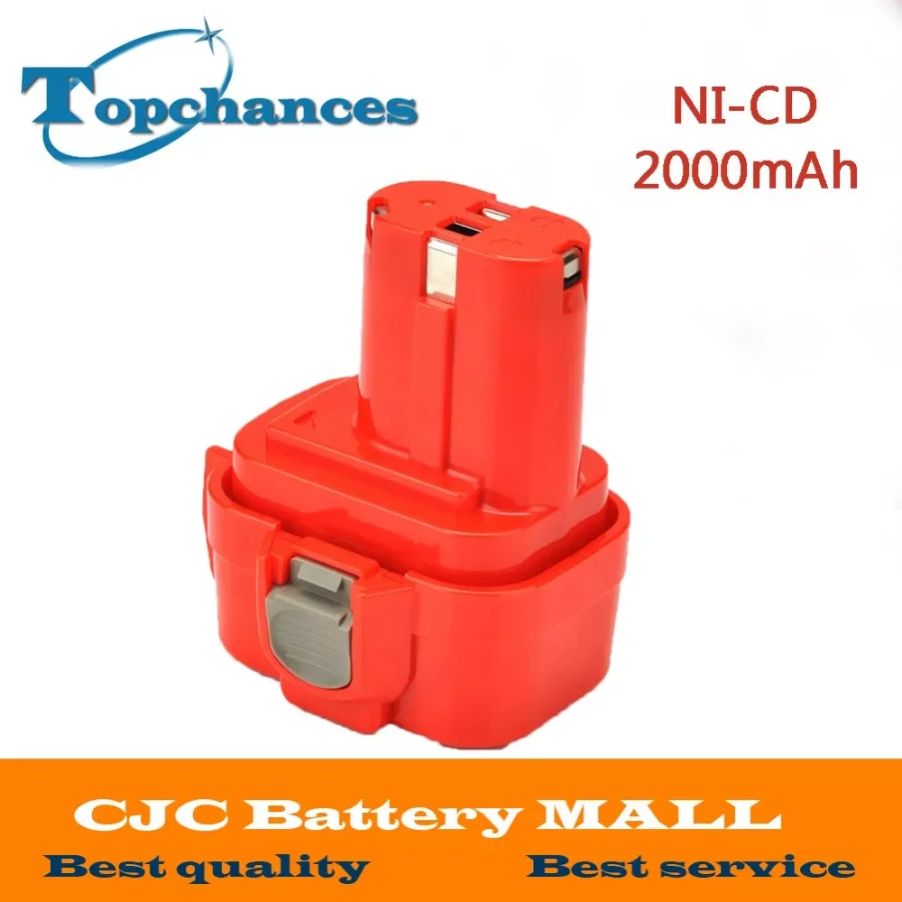 9.6V 2000mAh NI-CD Rechargeable Battery Pack Power Tool Battery Cordless Drill for Makita 9120 9122 PA09 6207D Ni-CD Bateria
9.6V 2000mAh NI-CD Rechargeable Battery Pack Power Tool Battery Cordless Drill for Makita 9120 9122 PA09 6207D Ni-CD Bateria