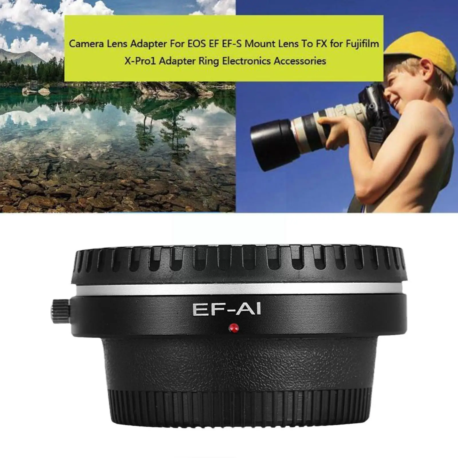Адаптер для крепления объектива для Canon EF подходит для Nikon AI F SLR Camera Lens Adapter Ring E2W7
Адаптер для крепления объектива для Canon EF подходит для Nikon AI F SLR Camera Lens Adapter Ring E2W7