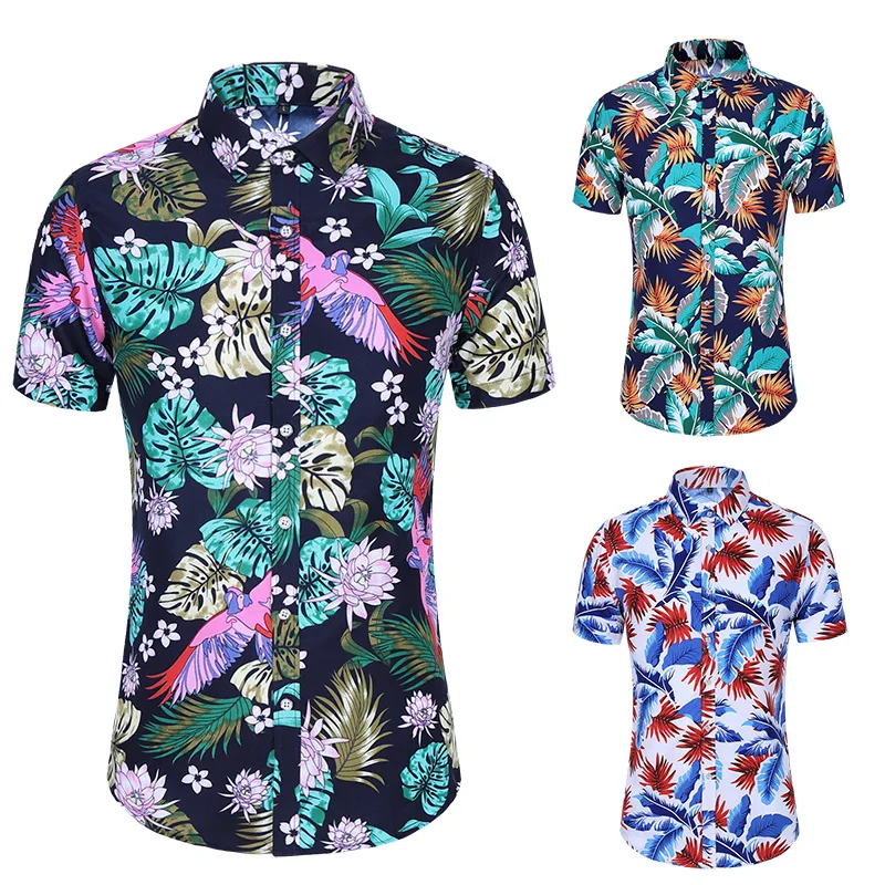 2023 New Men's Slim Fit Floral Printed Shirts Male Casual Short Sleeve Hawaiian Beach Flower Basic Tops Plus Size M-7XL
2023 New Men's Slim Fit Floral Printed Shirts Male Casual Short Sleeve Hawaiian Beach Flower Basic Tops Plus Size M-7XL