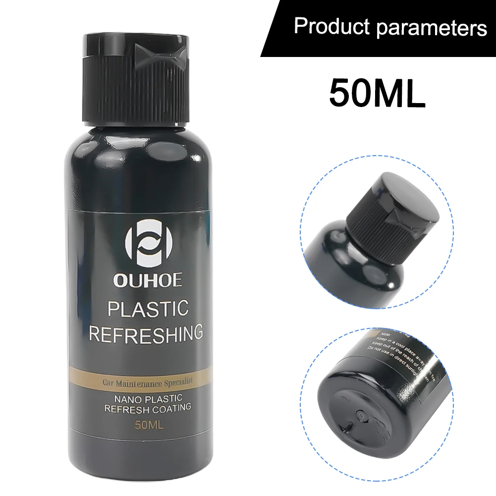 Car Exterior Restorer Plastic Parts Refurbish Agent Repair Fluid Sponge Towel Clean Restore Gloss Polish Set Of Tools Car Access
Car Exterior Restorer Plastic Parts Refurbish Agent Repair Fluid Sponge Towel Clean Restore Gloss Polish Set Of Tools Car Access