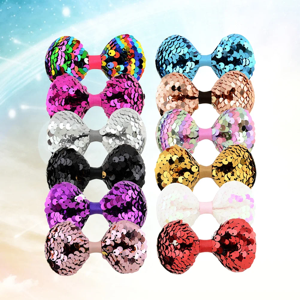 DIY Hair Bows Sequins Boutique Hair Accessories for Kids Teens Party 12PCS ( Mixed Color )
DIY Hair Bows Sequins Boutique Hair Accessories for Kids Teens Party 12PCS ( Mixed Color )