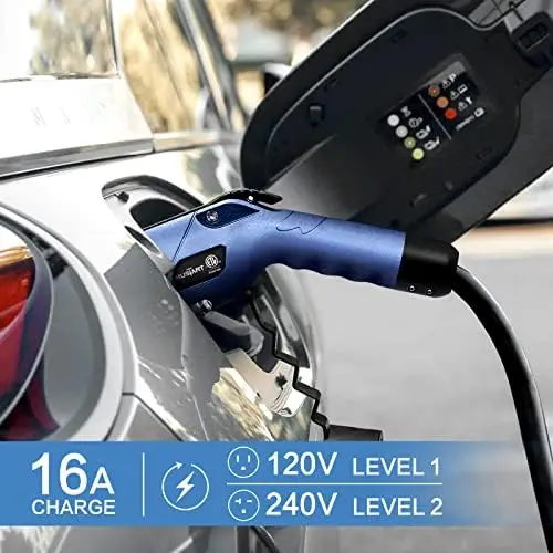 2 Portable EV Charger (240 Volt, 25ft Cable, 15/25/40 Amp Adjustable) Vehicle Charger Plug-in EV Charging Station with Delay (
2 Portable EV Charger (240 Volt, 25ft Cable, 15/25/40 Amp Adjustable) Vehicle Charger Plug-in EV Charging Station with Delay (