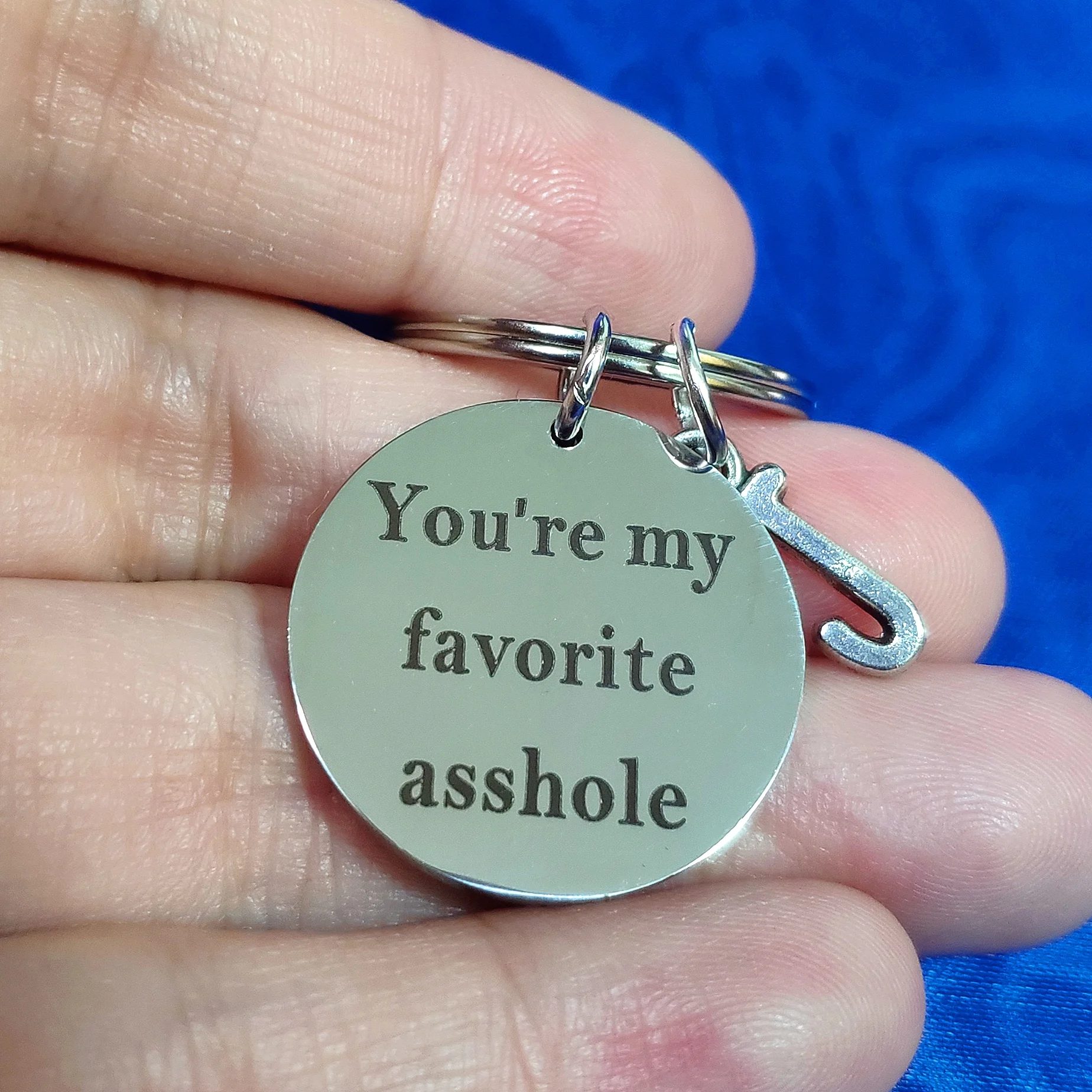 Couple Gift Creative Carabiner for Keys Stainless Steel Round Plate Best Friend Birthday Graduation DIY Personality Ornaments
Couple Gift Creative Carabiner for Keys Stainless Steel Round Plate Best Friend Birthday Graduation DIY Personality Ornaments