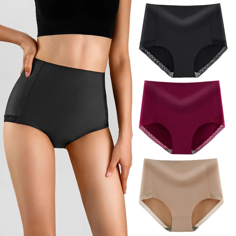 Women Panties L-4XL Seamless High Waist Ice Silk Breathable Underwear Comfort Briefs Plus Size Hip Lift Underpants
Women Panties L-4XL Seamless High Waist Ice Silk Breathable Underwear Comfort Briefs Plus Size Hip Lift Underpants