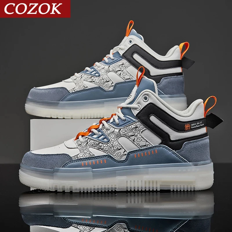All-match Men's Sneakers Waterproof Leather Casual Shoes High Quality No-slip Hard-wearing Skateboard Shoes Men Shoes Zapatillas
All-match Men's Sneakers Waterproof Leather Casual Shoes High Quality No-slip Hard-wearing Skateboard Shoes Men Shoes Zapatillas
