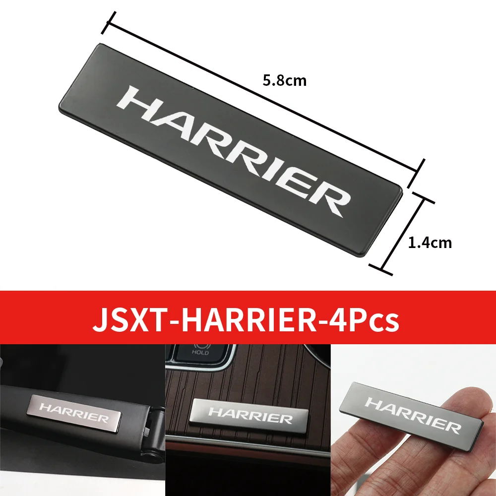 4 шт. 3D металлический логотип, наклейка с эмблемой автомобиля, значок на крыло автомобиля, наклейка на багажник, наклейка для Toyota AYGO CAMRY CHR HARRIER HIACE, аксессуары 
4 шт. 3D металлический логотип, наклейка с эмблемой автомобиля, значок на крыло автомобиля, наклейка на багажник, наклейка для Toyota AYGO CAMRY CHR HARRIER HIACE, аксессуары