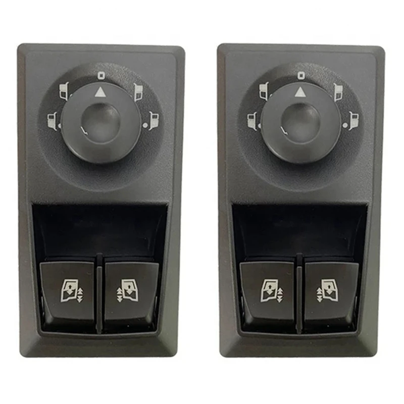 2X Car Switch Replacement Door Panel Switch For Renault Trucks 7421972423 7423391509 44T404901
2X Car Switch Replacement Door Panel Switch For Renault Trucks 7421972423 7423391509 44T404901