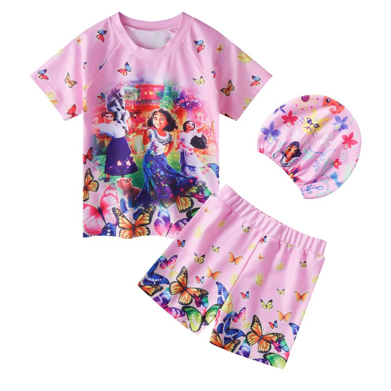 Купальник детский летний из 3 предметов, футболка с коротким рукавом + шорты + Кепка
Купальник детский летний из 3 предметов, футболка с коротким рукавом + шорты + Кепка